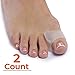 NatraCure 2 Gel Toe Spreaders, Separators & Spacers (Pair w/Toe Loop) 1032-M CAT (Size: Large)