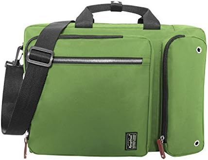 Rangeland Business Messenger Handbag Backpack for Laptop 3-Way Convertible Bag โฆ