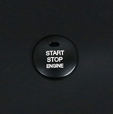 Amazon Qimeix カバーを取り付けスタートエンジンボタンキーアクセサリーを停止マツダ3 Bm億6 Gj1 Gl Cx 4のcx4 Cx5 Cx5の カラーブラックのための装飾的なユニバーサルを切り替えます カラーブラック スターターリング 車 バイク