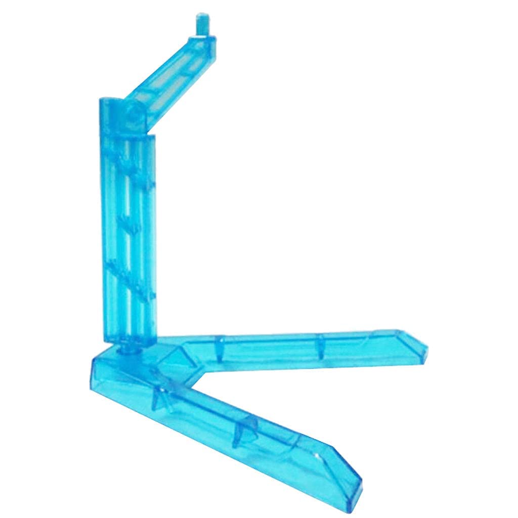 zalati Action Base Display Stand Flexible Holder for PVC Figures SD BB Gundam Action DIY Kits Toy Show - Blue