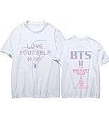 Dolpind Kpop BTS Merchandise Bangtan Boys shirts Love Yourself Tshirt Suga Jung Kook Jimin Tee
