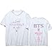 Dolpind Kpop BTS Merchandise Bangtan Boys shirts Love Yourself Tshirt Suga Jung Kook Jimin Tee