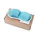 CamRom Mouse Wrist Rest with Ergonomic Ball Bearing Design CA1107L (Blue)