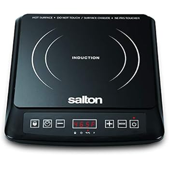Amazon Com Salton Portable Induction Cooktop Cool Touch Led