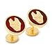 CUFFLINKS INC Iron Man Cufflinks (Red)