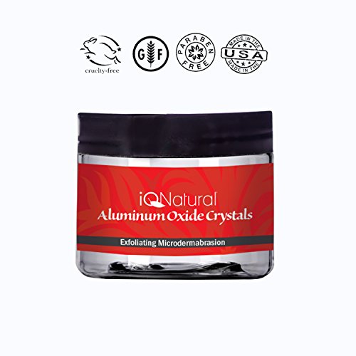 Premium Microdermabrasion Crystals Face Scrub | DIY Spa Micro Dermabrasion Skin Exfoliation with 120 Grit Pure White Aluminum Oxide | Face Exfoliator Minimize Pores, Wrinkles, Acne Scars - 4oz