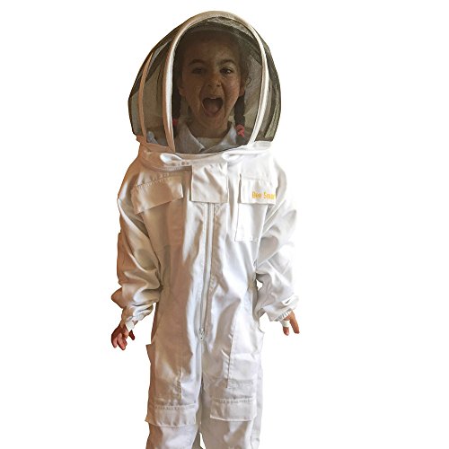 Bee Smart 400 Children Bee Keeping Kids Suit with Fencing hat/Veil