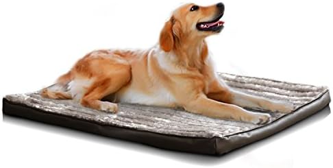 The Dog's Bed, Orthopedic Deluxe High density sponge Waterproof Dog Beds,Removable Washable Quality Oxford Fabric Cover Helps Ease Pain of Arthritis &amp; Hip Dysplasia, Therapeutic &amp; Supportive