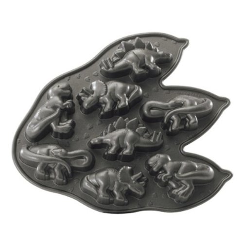 Click Here to See More Images Nordic Ware Pro Cast Dinosaur Cakelette Pan