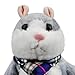 Best Christmas Gift Cute and Funny Repeating Words Hamster Stuffed Plush Electronic InteractiveToy for Kids and Friends