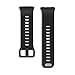 For Fitbit Ionic Bands, Marval Power Soft TPU Replacement Fitness Accessory Sport Straps Wristband for Fitbit Ionic Smartwatch Men Women, Large Small(Black, Large)