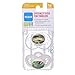 MAM Original Baby Pacifier, Nipple Shape Helps Promote Healthy Oral Development, Sterilizer Case, 2 Pack, 16+ Months, Camo/Unisex