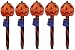 Solar Halloween Pumpkin Stake Light- Pack of 6-