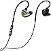 Heiyo Wireless Bluetooth Headphones,In-Ear Earbuds Sports headsets with Mic,CVC 6.0 Noise Cancelling Stereo Audio&Sweat-proof Lightweight Earphones for Running Exercise Gym Earpieces-Pearl Gray