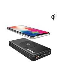 Energizer QE10000   Qi Wireless 10.000mAh Power Bank (2 USB, 1 USB tipo C, 1 Micro USB) Carga rápida 3.0 (gris)