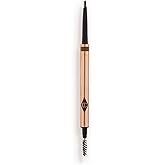 Charlotte Tilbury Brow Cheat Eyebrow Pencil - Refillable Micro-Precision Brow Pencil with Angled Tip for Natural Hair-Like Strokes - 16-Hour Wear, Waterproof, Vitamin E + Carnauba Wax