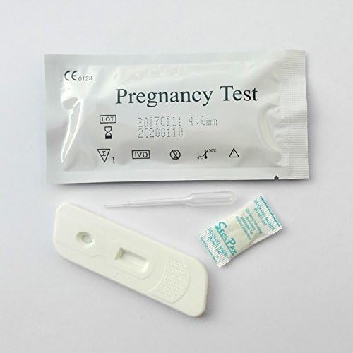 Early Pregnancy Test Cassette New Style 25 PCS 4.0MM 10MIU Rapid HCG Diagnostic Urine Test