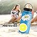 KRAFT'D Cute Beach sticker packs, great accessories for waterproof water bottle stickers, laptop, flask stickers, phones, Ocean Flower Sea Designs Proudly Made in Huntington Beach California