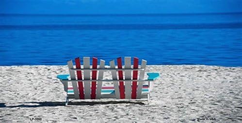 LP-3260 Couples Retreat On WWSs5V6 The Beach X97Pan7 Vanity Metal Novelty License Plate Tag Sign m