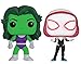 Pop! Funko She-Hulk/Spider-Gwen two pack exclusive.