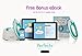 Potty Training Seat Toddler Toilet Seat Potty Training for Boys & Girls | Baby Potty Ring Non-Slip Surface | Storage Hooks, Medals & Training eBook | Stylish Gift | by Perfechi