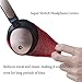 Bingle Super Stretch Headphone Covers Germproof Deodorizing Sweat Absorption and Washable Ear Cover for Most On Ear Headphones with 5~8cm Earpads (HC-M9B)
