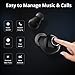 True Wireless Earbuds Bluetooth 5.0 Headphones Mijiaer Wireless Sport in-Ear Earbuds Stereo Bass Sound Earphones 6 Hrs Non-Stop Playtime 30 Hrs with Charging Case IPX6 Waterproof for Airpods