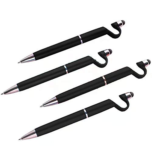 Stylo Tactile Tablette stylos à Bille écran Tactile stylot Tactile Support téléphone stylos à Bille Multifonction 3en1 Type Retractable