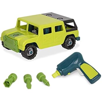 Battat - Take-Apart 4 x 4 - Colorful Take-Apart Toy Truck for Kids Aged 3 and Up (25pc)