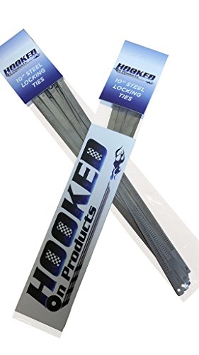 Black Exhaust/Header Wrap Kit (Includes 8,8" Stainless Steel Ties)