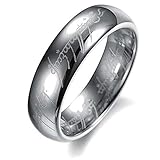 BOMSI The One Ring Lord The Rings Style Tungsten