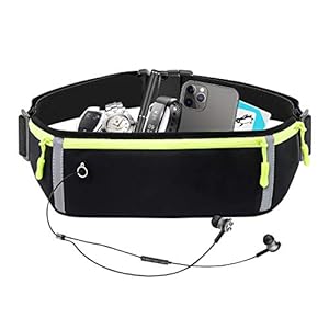 ランニング ポーチ ウエストポーチ 3つの独立ポケット 大容量 超軽量