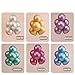 HoveBeaty Metallic Balloons Chrome Shiny Latex 12 Inch Thicken Balloons 50 Pack for Wedding Party Baby Shower Christmas Birthday Carnival Party Decoration Supplies