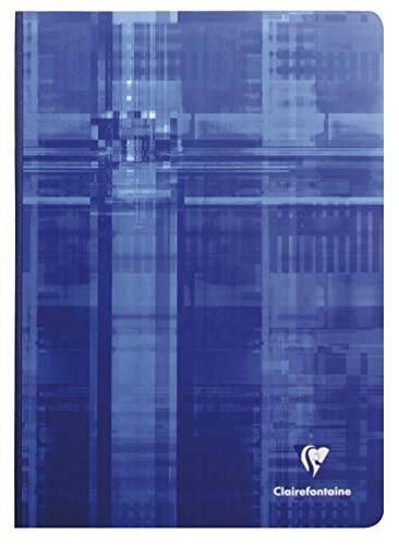 Clairefontaine 9140C - One Canvas Back Notebook - Dimensions: A4 21x29,7 cm - 192 Plain White Pages - Paper 90 g - Random Colour - Laminated Card Cover
