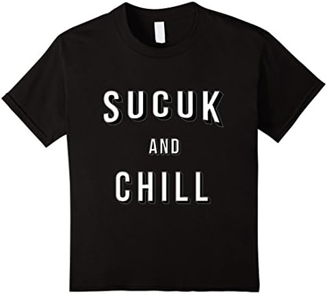 Kids SUCUK AND CHILL 6 Black