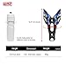 Arltb Aluminum Alloy Bike Water Bottle Holder Cage 4 Colors Ultralight 40g Bicycle Cycling Kettle Holder Cage Bracket Accessories for Mountain Bike - 2 Mounting Screws Included