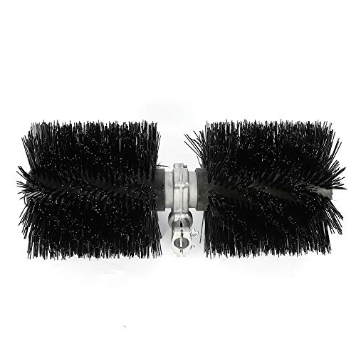 WINUS Handheld Sweeper, 52cc Gas Power Sweeping Broom Driveway Turf Lawns Artificial Grass Power Brush Lawn Sweeper Cleaner Tools