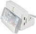 ECHOGEAR Charging Station for Phones & Tablets with Built-in Device Stand - Quickly Charges Devices & Has 1080J of Surge Protection for 3 AC Outlets & 2 USB Ports - Great for iPhone or iPad