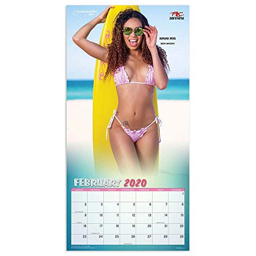 2020 Bikini Beach Wall Calendar