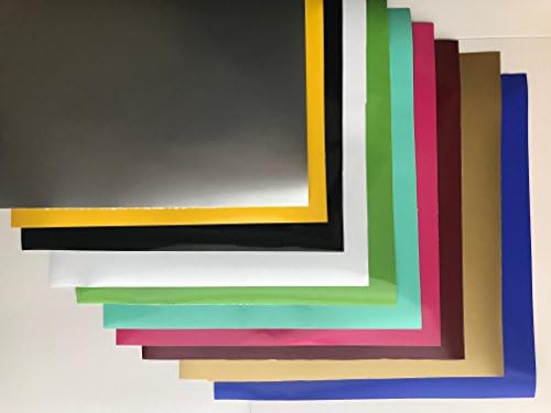 10 - 12x12 Sheets Oracal 651 Intermediate Vinyl Bundle RANDOM COLORS