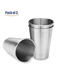 trusber acero inoxidable tazas, Metal tazas de beb