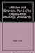 Attitudes and Emotions (Edgar Cayce Readings Vol 15 Part 3) by