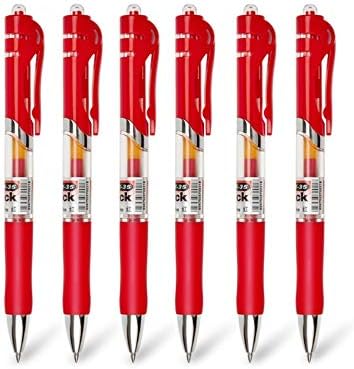 Press the gel pen student 0.5mm teacher teacher special correction work red pen