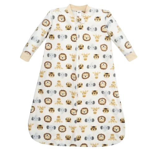 Hudson Baby Infant Boys Long-Sleeve Fleece Sleeping Bag, Happy Little One Safar…