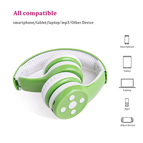 image for Yusonic Kids Bluetooth Headphones Wireless Over Ear Volume Limited Fol