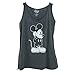 Disney Women's Plus Size Mickey Mouse Tank Top, 2XL, Grey