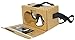 Google Cardboard Kit V2 by MINKANAK Bigger Lens 3D Virtual Reality Cardboard Glasses with Head Strap Nose Pad Forehead Pad and NFC Tag,Compatible with 3-6inch Screen Android and Apple Smartphone