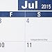 AT-A-GLANCE Monthly Desk Pad Calendar, Academic Year, 12 Months, July 2015-June 2016, 21.75 x 15.5 Inch Page Size (SKLPAY-32)
