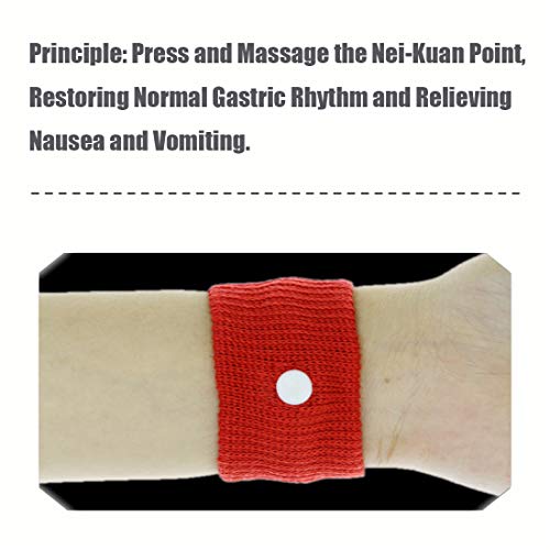 DR.DUDU 5 Pairs Motion Sickness Relief Wristbands Acupressure Wristbands Nausea Relief Band for Morning Sickness & Sea, Travel, Car Sickness - Thumbnail 3