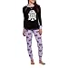 Star Wars Pajama Thermal Sleep Top and Pant 2 Piece Sleepwear Set